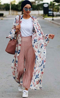 pink dress for girls with blazer, sunglasses, outfit ideas: pink blazer,  Kimono Outfit Ideas  