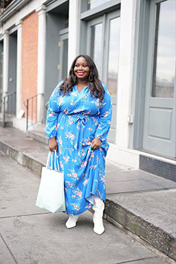 Electric blue colour outfit, you must try with: Cobalt blue,  Electric blue,  Street Style,  Plus size outfit,  Electric Blue And Cobalt Blue Outfit  