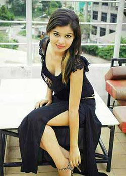 Indian Girl Facebook Photo Black Dress: 