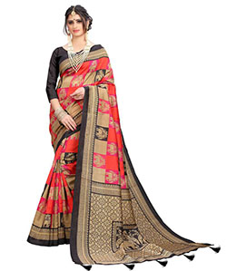 Latest Cotton Saree With Blouse: 