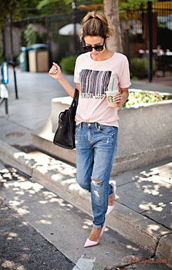 Outfit ideas california girl outfit, street fashion, casual wear, t shirt: T-Shirt Outfit,  Street Style,  Casual Outfits,  Classy Fashion  