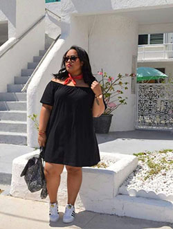 Plus size women fashion with shoes: Date Outfits,  Fashion To Figure  