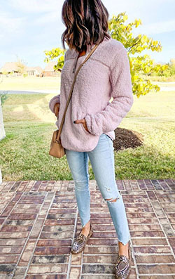 Yellow and pink style outfit with leggings, blazer, denim: Street Style,  Classy Winter Dresses  