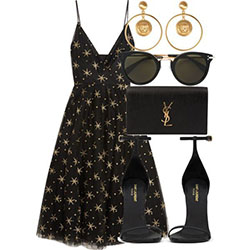 Yves saint laurent dress casual: party outfits,  Date Outfits,  Fashion accessory,  Little Black Dress,  Yves Saint Laurent  