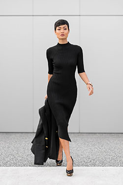 Black instagram fashion with little black dress, cocktail dress, evening gown: Black Outfit,  Cocktail Dresses,  Evening gown,  Dress code,  Fashion show,  fashion model,  Formal wear,  Street Style  