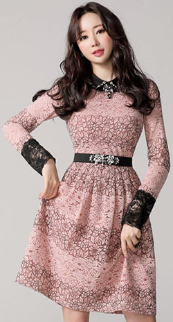 pink outfit style with cocktail dress, outfit designs: Cocktail Dresses,  day dress,  Pink Dresses,  Pink Cocktail Dress,  Women Dress Outfit  