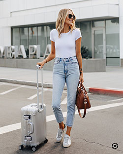 Golden goose street style 2020, street fashion, fashion blog, golden goose, casual wear, crop top: Crop top,  fashion blogger,  White Outfit,  Street Style,  Golden Goose,  Airport Outfit Ideas  