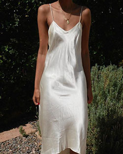 Vestido blanco de seda, cocktail dress, party dress, slip dress, ball gown, day dress: party outfits,  Cocktail Dresses,  Slip dress,  White Outfit,  day dress  