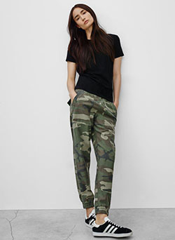 Khaki cute outfit ideas with active pants, cargo pants, sportswear: Camo Pants,  Military camouflage,  Active Pants,  Khaki Outfit  
