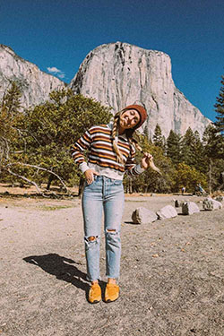 Yosemite national park, yosemite valley: Hiking Outfits  