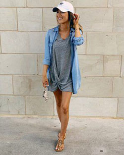 Blue colour combination with leggings, shorts, skirt: Casual Outfits,  Street Style,  Blue Outfit  