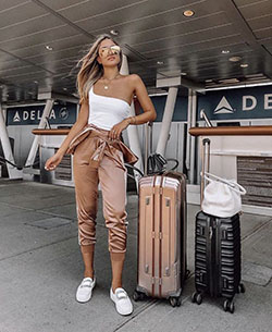 Beige outfit instagram with: fashion model,  Street Style,  Beige Outfit,  Airport Outfit Ideas  