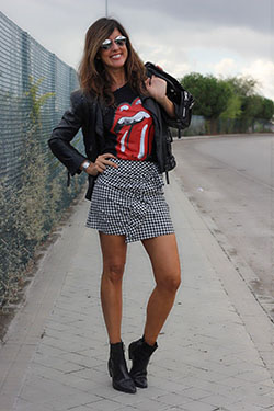 Trendy clothing ideas moda rolling stones camiseta rolling stones, the rolling stones: T-Shirt Outfit,  White Outfit,  Street Style  