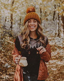 Colour outfit autumn photos girls, portrait photography, stock photography: Stock photography,  Portrait photography,  Brown Outfit,  Hiking Outfits  