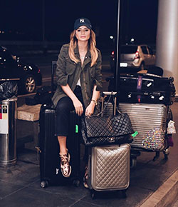 Lookbook dress with fashion accessory: Fashion photography,  Fashion accessory,  Birkin bag,  Airport Outfit Ideas  