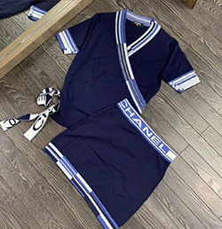 Electric blue and blue colour outfit, you must try with sports uniform, romper suit, sportswear: Romper suit,  T-Shirt Outfit,  Electric blue,  Electric Blue And Blue Outfit,  Sports Uniform,  Boating Outfits  