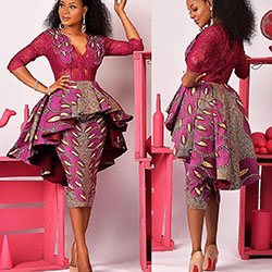 Cutest Afro-American Attire Inspo For Black Ladies: African fashion,  Ankara Dresses,  Ankara Outfits,  African Outfits,  Ankara Inspirations  