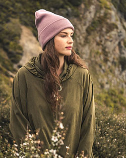 Beige dresses ideas with beanie: Knit cap,  Beige Outfit,  Hiking Outfits,  BEANIE  