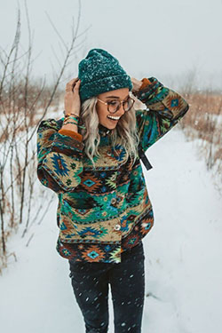 Instagram winter fashion quotes, fashion photography, winter clothing, pura vida, knit cap: winter outfits,  Fashion photography,  green outfit,  Knit cap,  Hiking Outfits  