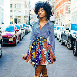 Stunning Nigerian Outfit Ideas For Black Ladies: Ankara Dresses,  Ankara Outfits,  African Outfits,  Colorful Dresses,  Ankara Inspirations  
