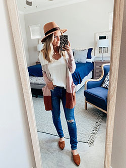 White and blue colour ideas with trousers, jacket, denim: White And Blue Outfit,  Legging Outfits,  Cardigan Outfits 2020  