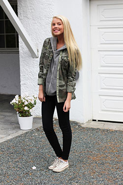 Outfits with leggings and converse: Casual Outfits,  Street Style  