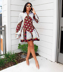 Stylish  Clothes Design For Black Women: African fashion,  Ankara Fashion,  African Clothing,  Ankara Outfits,  Ankara Dresses,  African Outfits,  Printed Dress  