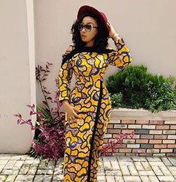 Trendy African American Get-Up Design For Ladies: Ankara Fashion,  African Clothing,  Ankara Dresses,  African Dresses,  Printed Dress,  Asoebi Special  