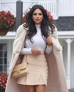 white trendy clothing ideas with trench coat, overcoat, coat: Trench coat,  White coat,  White Trench Coat,  White Overcoat,  Stylish Party Outfits  