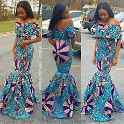Off shoulder african dresses african wax prints, evening gown: Evening gown,  Maxi dress,  day dress,  Roora Dresses,  Turquoise And Aqua Outfit,  African Wax Prints  