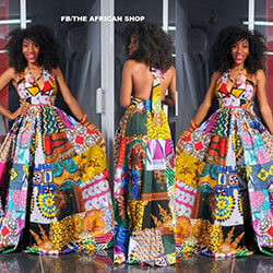 Instagram fashion african made dresses african wax prints, little black dress: Fashion photography,  fashion model,  Maxi dress,  day dress,  Formal wear,  Roora Dresses,  yellow outfit,  Little Black Dress,  African Wax Prints  