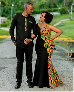 Most Beautiful Ankara Dresses For Couples: 