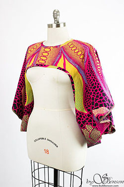 Magenta and purple fashion collection with blouse, jacket: Fashion photography,  Roora Dresses,  Magenta And Purple Outfit,  African Wax Prints  