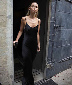 Paris georgia emma slip little black dress, cocktail dress: Cocktail Dresses,  Slip dress,  Black Outfit,  Little Black Dress  