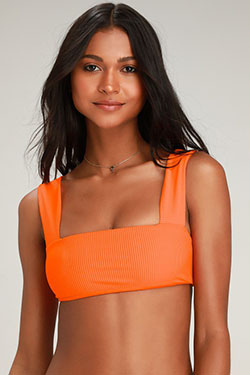 Colour outfit, you must try frankies sofia top, frankies bikinis, swimsuit top, sports bra: Sports bra,  Hot Bikini Pics,  Swimsuit Top,  Orange Outfits,  Bandeau Dresses  