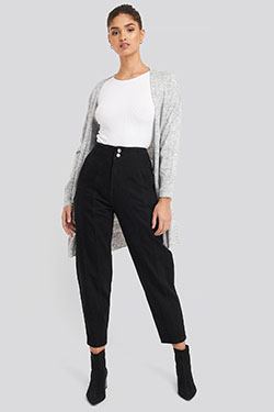 Black and white colour ideas with sportswear, trousers, jeans: Clothing Ideas,  Black And White Outfit,  Levi Strauss & Co.,  Slouchy Pants,  Joggers  