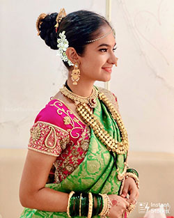 Green Coloured Chanderi Silk Saree With Printed Pallu & Blouse: Lifestyle,  FASHION,  Saree  