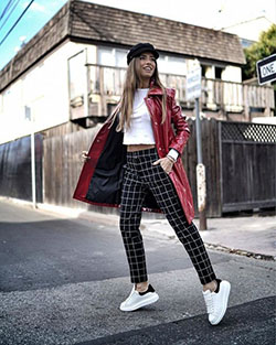 Colour outfit, you must try gorra marinera outfit, fashion accessory, street fashion, casual wear, t shirt: T-Shirt Outfit,  Fashion accessory,  Street Style,  Tweed Pants  