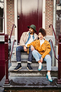 Cool Couple Outfits Summer: coupleshoot Amsterdam loveshoot streetfashion couple editorial streetwear fashio...: 