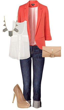 Outfit instagram saco naranja combinacion, casual wear, lapel pin: Lapel pin,  Yellow And Orange Outfit,  Orange Outfits  