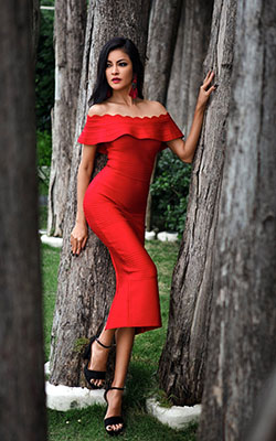 Red outfit Pinterest with evening gown, party dress: party outfits,  Bandage dress,  Evening gown,  Sleeveless shirt,  fashion model,  Red Outfit,  Red Gown,  Red Dress  