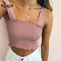 Pink colour dress with sleeveless shirt, dress shirt, tube top: Crop top,  Sleeveless shirt,  shirts,  Tube top,  Bow tie,  T-Shirt Outfit,  Pink Outfit,  Bandeau Dresses  