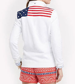 White classy outfit with sweater, shorts, hoodie: T-Shirt Outfit,  White Outfit,  4th July Outfit  