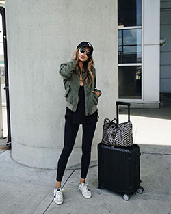 Colour outfit ideas 2020 airport outfits ideas, street fashion: White Outfit,  Street Style,  Airport Outfit Ideas  