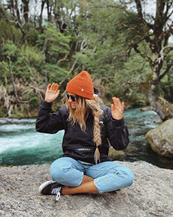 Dresses ideas with beanie: Hiking Outfits,  BEANIE  