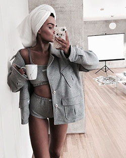 White colour outfit ideas 2020 with overcoat, uniform, pajamas: White Outfit,  Street Style,  Quarantine Outfits 2020  