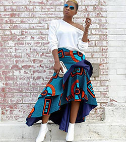 African wax prints. Black Girls Wedding dress, Kente cloth on Stylevore