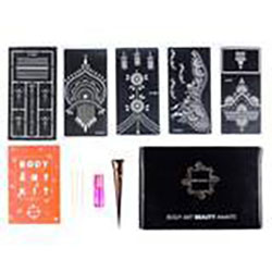 Henna Tattoo Kit with 5 Stencils of Your Choosing | Shop Mihenna: 