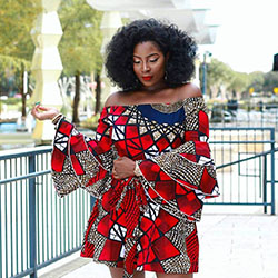 Popular African Get-Up Suggestion For African Girls: African fashion,  Ankara Dresses,  African Clothing,  Ankara Outfits,  Printed Ankara  
