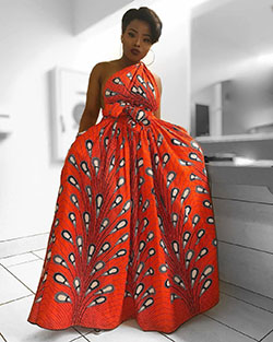 Fabulous Afro-American Attire Design For Woman: Ankara Dresses,  African Clothing,  Ankara Outfits,  Ankara Inspirations,  Printed Dress  